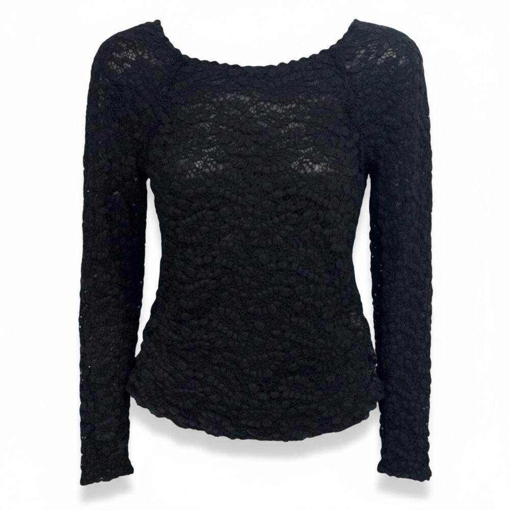 Isabel Marant Etoile York Lace Top In Black